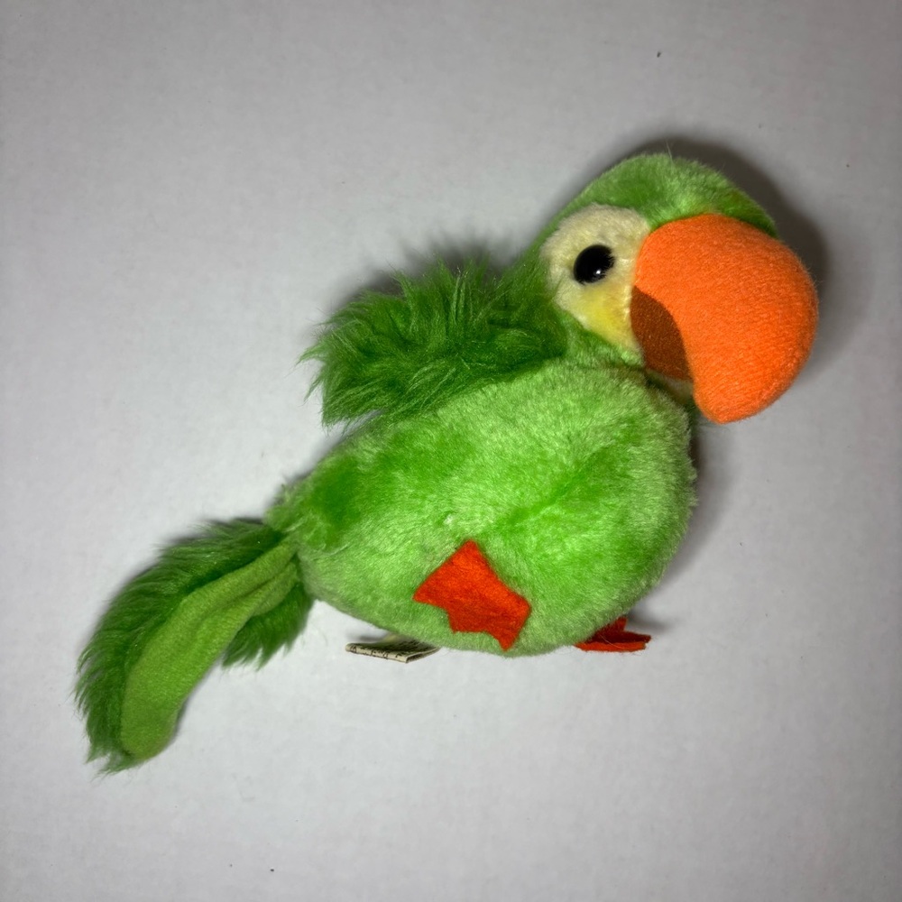 Vintage 1981 Applause Parrot Small Plush